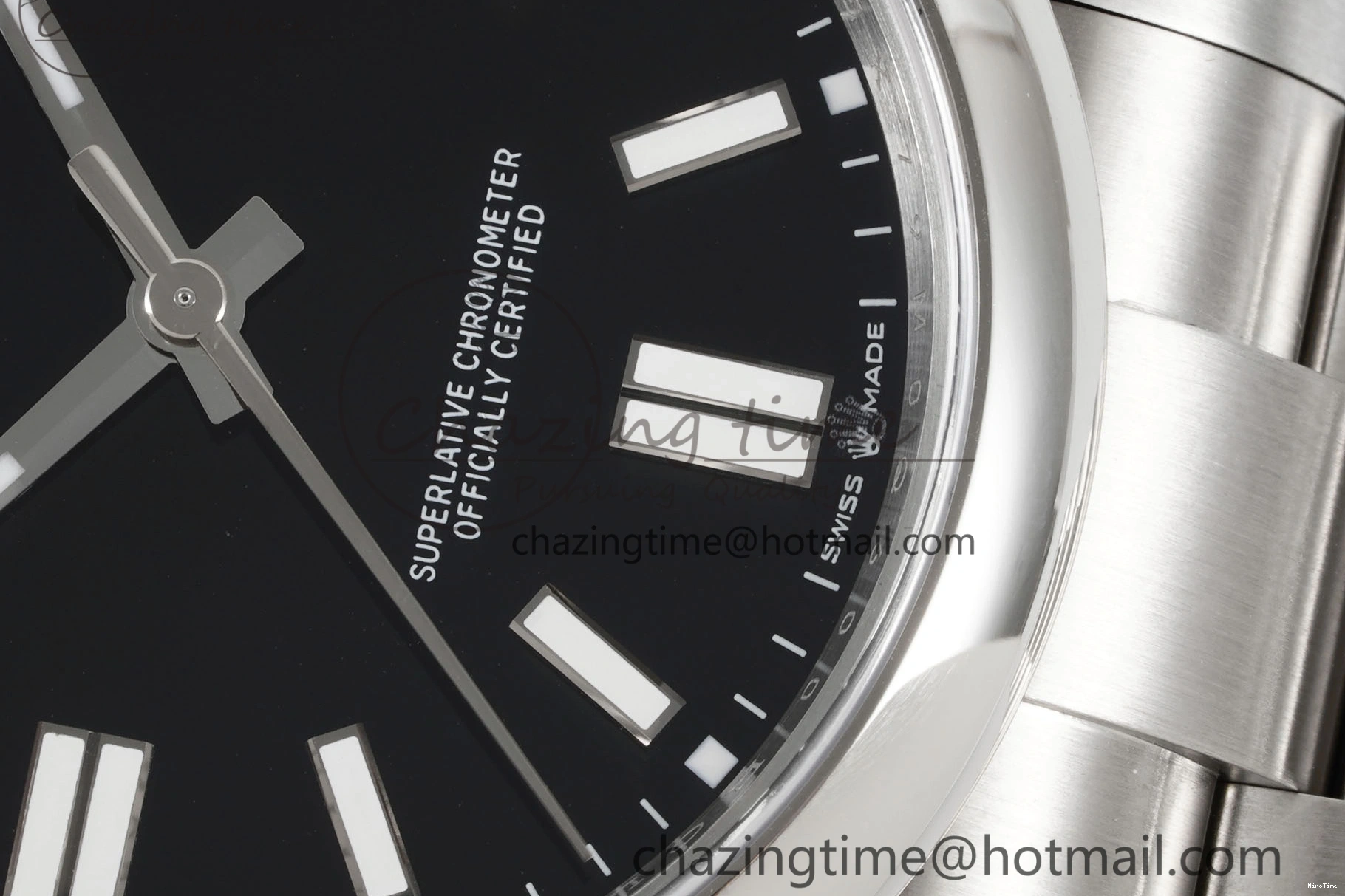 MiroTime 0412 Oyster Perpetual 41mm 124300 KING 1:1 Best Edition 904L Steel Black Dial on SS Bracelet VR Cozy 2082